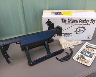 Lot #31 The Original Cowboy Toy child's Roping toy