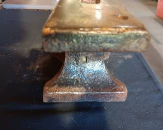 Hay Budden Brooklynn, NY 90 pound solid wrought anvil, excellent condition