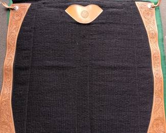 Circle Y of Yoakum, Texas, blanket, purchased with the saddle in 1996