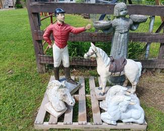 concrete garden statuary