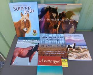 Lot #64: lot of 6 books on Chincoteage and Assateague