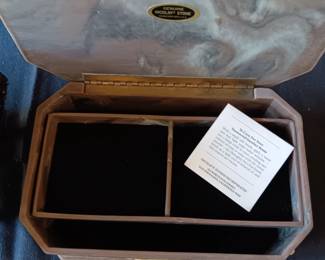 Lot #60: interior of box