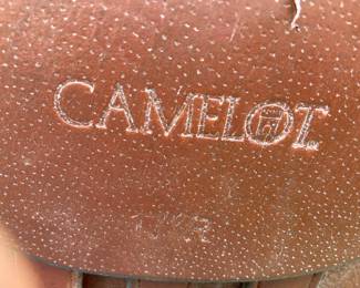 Camelot 17” English riding saddle