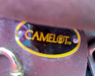 Camelot 17” English riding saddle