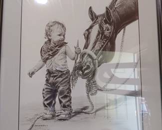 Lot #5: "A Carrot" signed by Susan Von Borstel 1991, #243/750, 17" x 21"