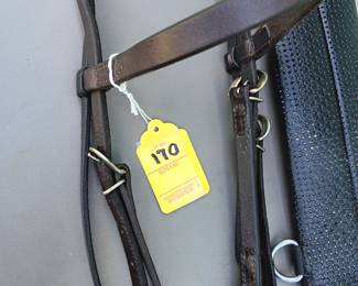 Lot #170 Billy Royal headstall and sash