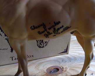 Stone Horses, John Lyons horse Seattle, signed by John Lyons