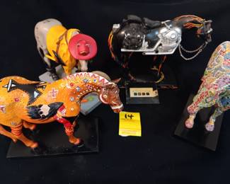 Lot 14: lot of 4 "The Trail of Painted Ponies", numbered and signed