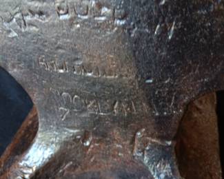 Hay Budden Brooklynn, NY 90 pound solid wrought anvil, excellent condition