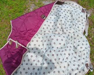 Lot # 77: horse blanket
