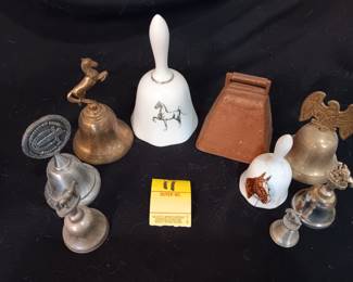 Lot #11: lot of 9 assorted bells