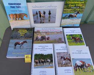 Lot #65: lot of 9 books on Chinciteague and Assateague
