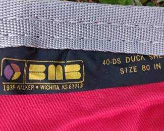Lot #82: 80" Duck Sheet