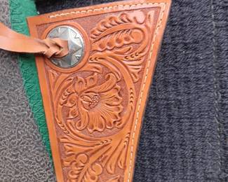 Circle Y of Yoakum, Texas, blanket purchased with the saddle in 1996