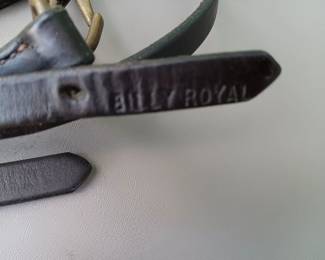 Lot #170 Billy Royal headstall and sash