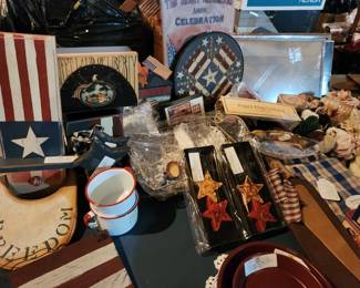 Patriotic. Memorial day,  4th of july and Veterans day 