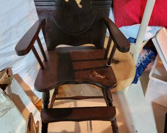Vintage high chair 