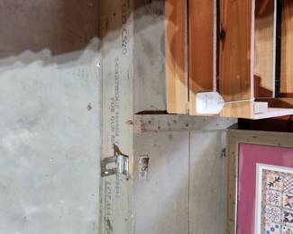 Ammunition crate for 2 rounds of 105mm tank ammunition used in early M1 Abrams main battle tanks