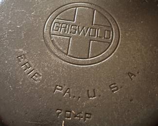 Griswold 704P Cast Iron