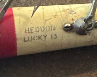 We have lots of Heddon, Pflueger, and Chub Wooden Antique and Vintage Lures!