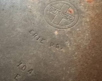 Griswold  704E Cast Iron