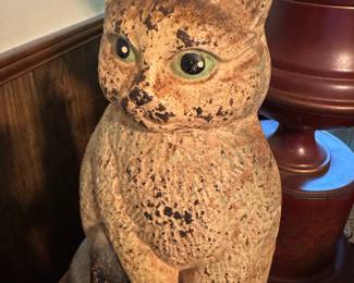 Cast Iron Cat Doorstop