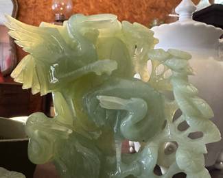 Vintage Jadeite Sculpture 