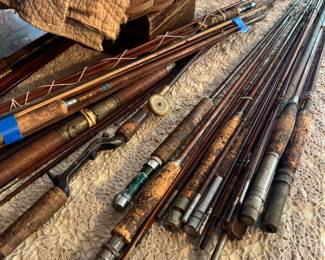 Antique and Vintage Bamboo Fly Rods