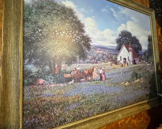 R Moody Oil Painting 