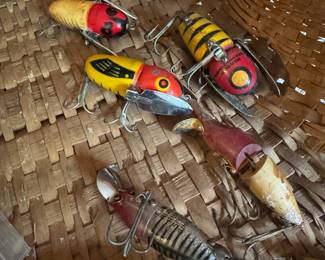 Vintage Wooden Lures