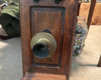 Antique Western Electric Hand Crank Wall Telephone