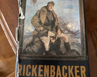 Autographed Rickenbacker hard back autobiography