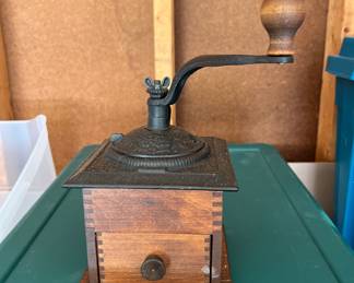 Vintage coffee grinder