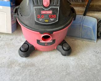 Craftsman wet/dry shop vac 
