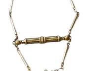 Pididdly Links Gold Tone Art Nouveau