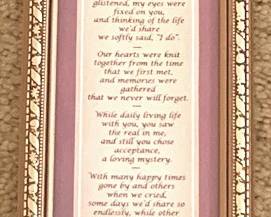 131 - Framed Print - 15" x 6"