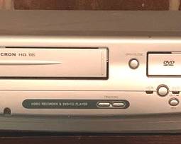 223 - Sylvania VCR/DVD Player - 5" x 18" x 9" You are buying a used as-is electric/electronic item. We do not guarantee all components are present, and if it is not expressly stated, it is untested.