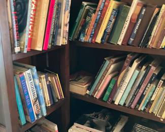 lots of books art books