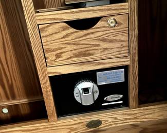 view 3 New safe with added locking drawer
