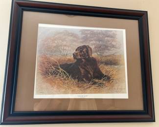 RJ McDonald "Good Boy" signed /numbered print