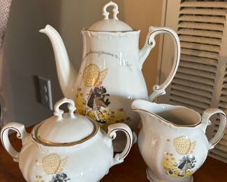 Holly Hobbie coffee service