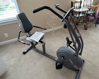 Sunny cross trainer recumbent bike