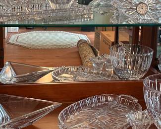 assorted glassware