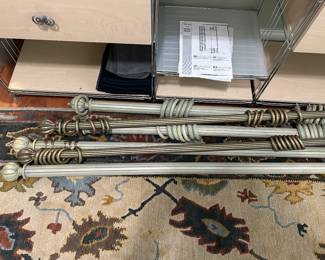 curtain hardware and panels