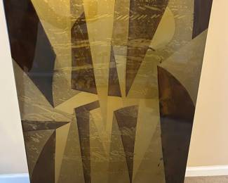 Giovenetti metal art panel
