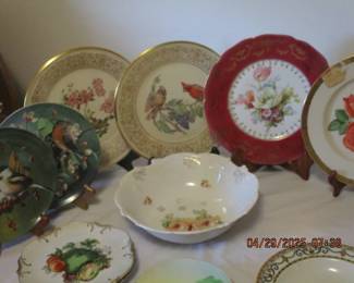 Lenox and other decorative plates