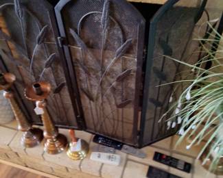 Fireplace grill