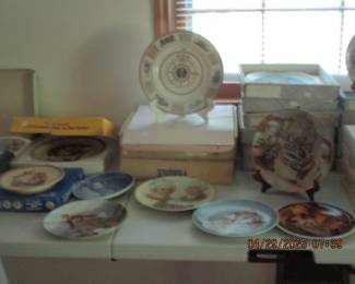 Lots and lots of plates