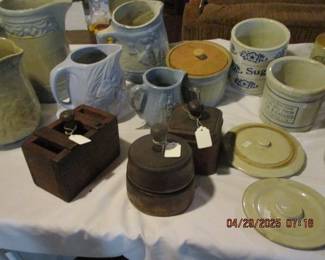 Antique butter presses