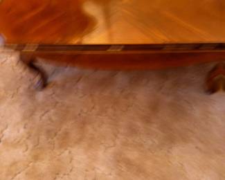 Queen Anne coffee table